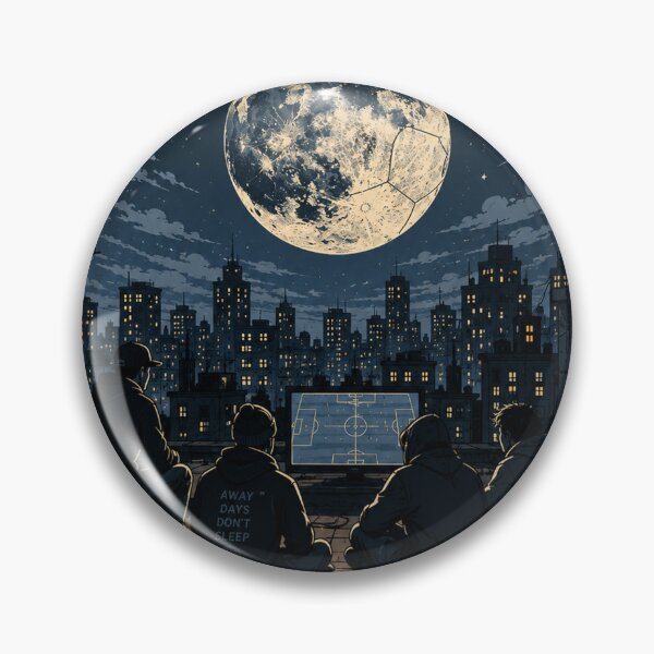 Item preview, Midnight Kickoff Club – Football Never Sleeps designed and sold by warlistop.
