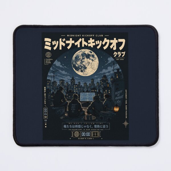 Item preview, Midnight Kickoff Club – Football Never Sleeps designed and sold by warlistop.