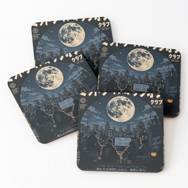 Item preview, Midnight Kickoff Club – Football Never Sleeps designed and sold by warlistop.