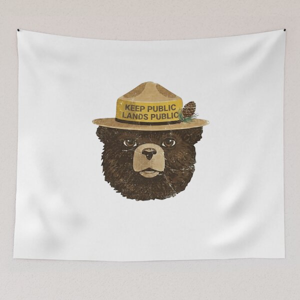 Item preview, Keep Public Lands Public Smokey Bear Conservation National Parks Supporter designed and sold by JonesFlora2025.
