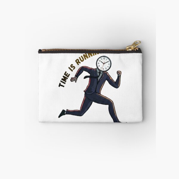 Item preview, Time Is Running Out | Clock Head Runner⁠ designed and sold by BooDesignStudio.