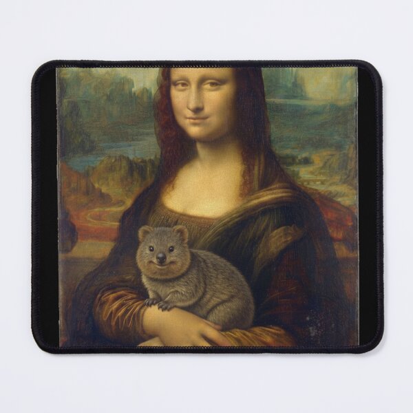 Item preview, Mona Lisa Quokka Funny Classic Renaissance Art designed and sold by d247.