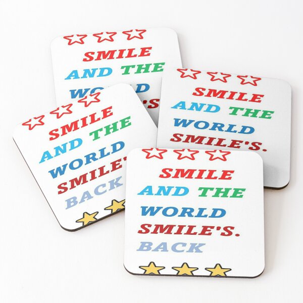 Item preview, SMILE AND THE WORLD SMILES BACK designed and sold by Artqween .