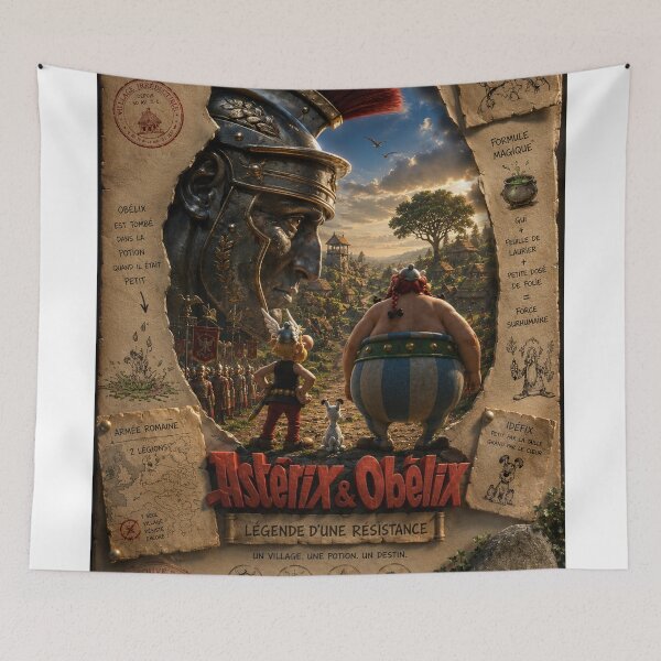 Item preview, Asterix & Obelix – Legend of a Resistance 3D designed and sold by JcAbstractArt.