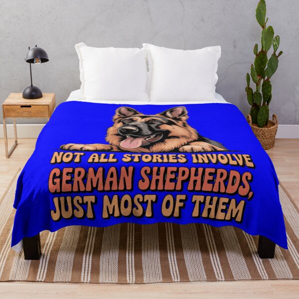 Item preview, Not All Stories Involve German Shepherds, Just Most Of Them designed and sold by fantasticdesign.
