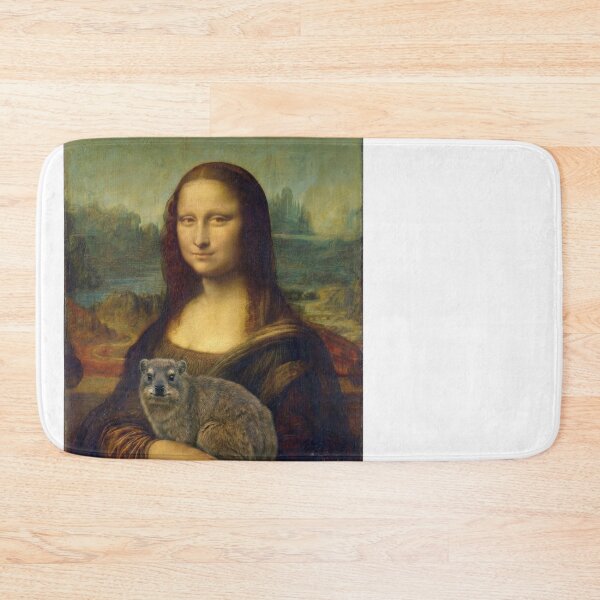 Item preview, Mona Lisa Hyrax Funny Classic Art Animal Lover designed and sold by d247.