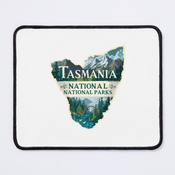Item preview, Tasmania National National Parks Australian Travel Nature Souvenir designed and sold by JonesFlora2025.