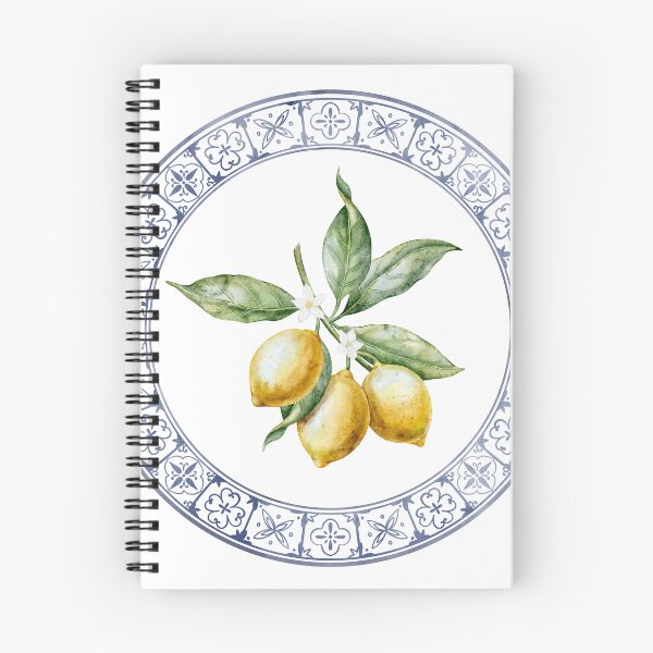 Item preview, Mediterranean Lemon Branch Watercolor Art designed and sold by Alisles.