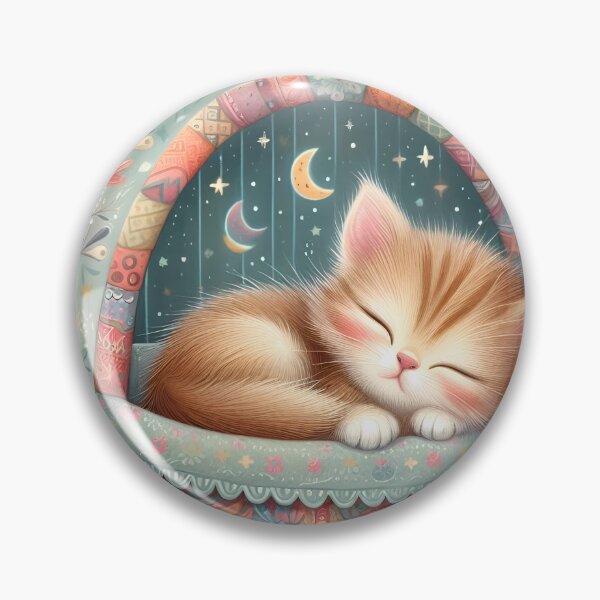 Item preview, Sweet Dreams Kitten designed and sold by TinCatOutPost.