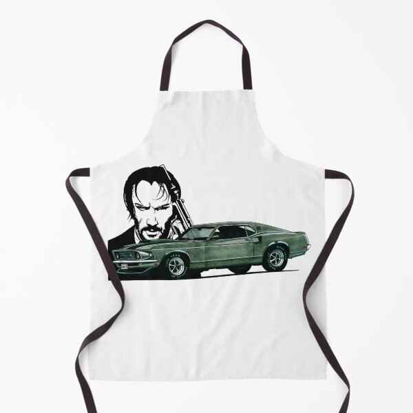 Item preview, Exclusive drawing legendary classic muscle car from movie 1969 Boss 429 V8 Coupe designed and sold by Cars23.