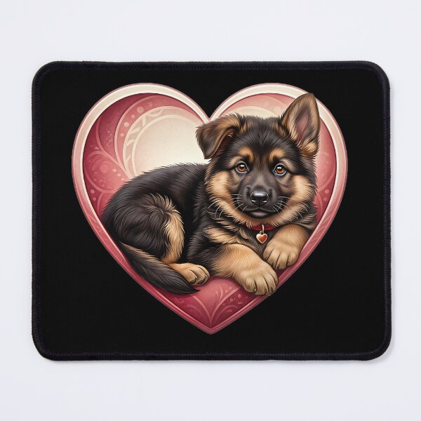 Item preview, Beautiful dog in a heart designed and sold by ReneMM.