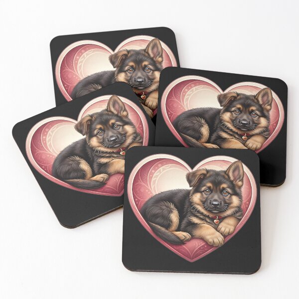 Item preview, Beautiful dog in a heart designed and sold by ReneMM.