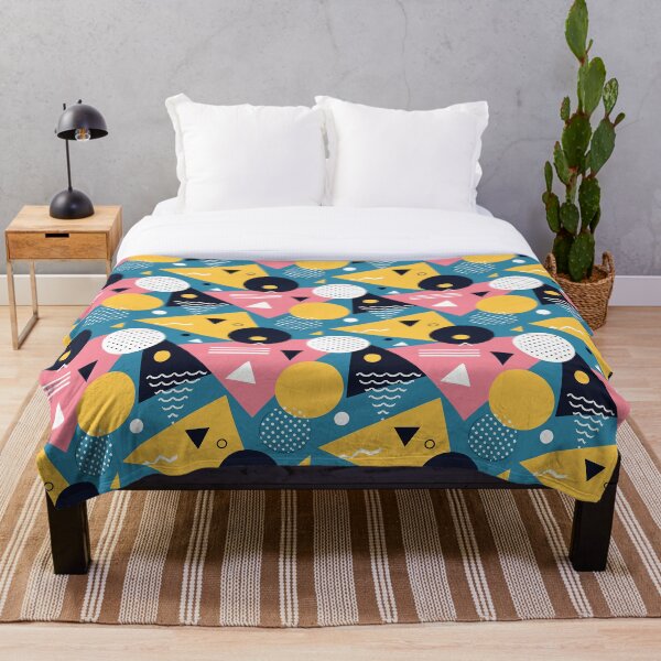 Item preview, Bold Geometric Memphis Pattern - 80s Retro Style designed and sold by PixelCatalyst.