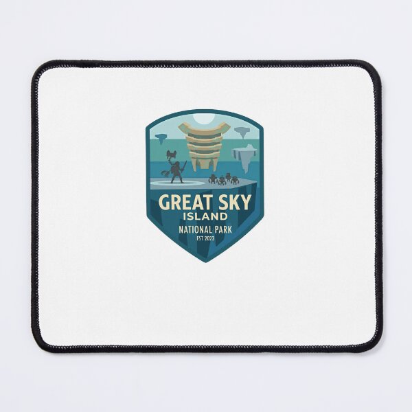 Item preview, Great Sky Island National Park Est 2023 Zelda Tears Of The Kingdom Gaming Fan designed and sold by JonesFlora2025.