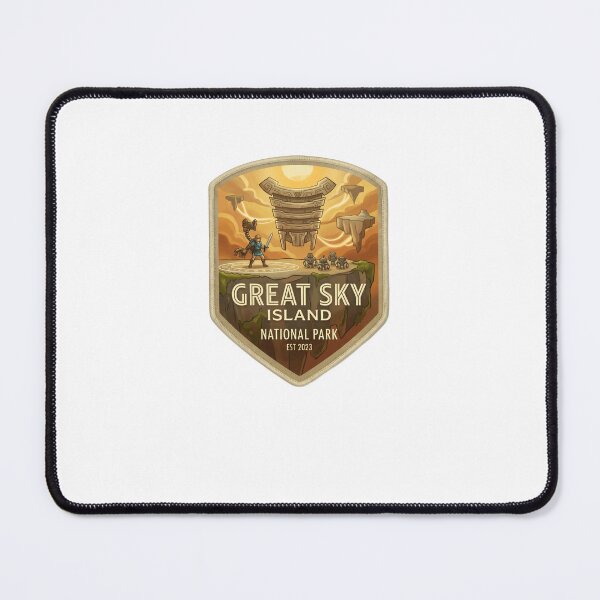 Item preview, Great Sky Island National Park Est 2023 The Legend Of Zelda Tears Of The Kingdom Gamer Fan designed and sold by JonesFlora2025.