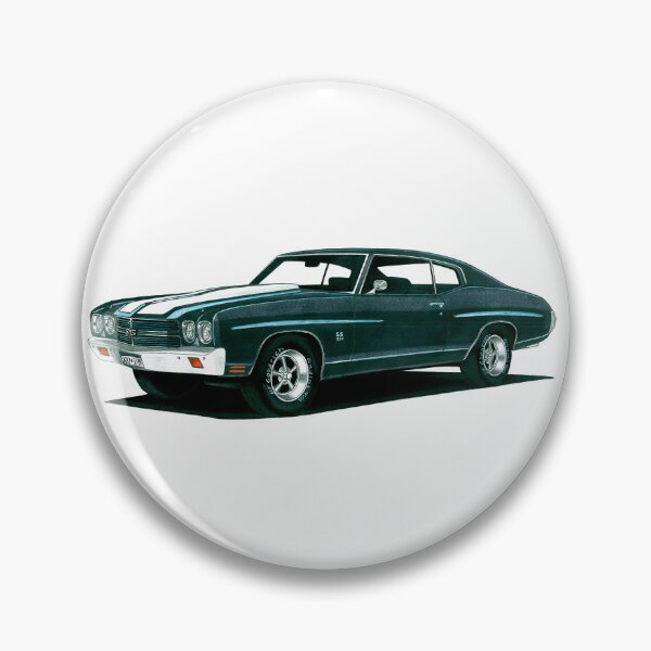 Item preview, Exclusive drawing legendary classic muscle car from movie 1970 Chevy Chevelle SS V8 Coupe designed and sold by Cars23.