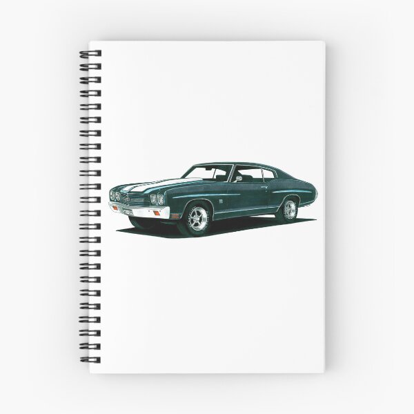 Item preview, Exclusive drawing legendary classic muscle car from movie 1970 Chevy Chevelle SS V8 Coupe designed and sold by Cars23.