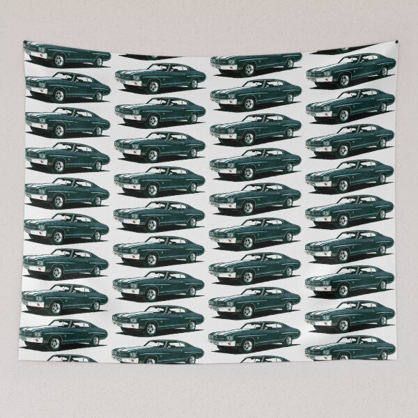Item preview, Exclusive drawing legendary classic muscle car from movie 1970 Chevy Chevelle SS V8 Coupe designed and sold by Cars23.