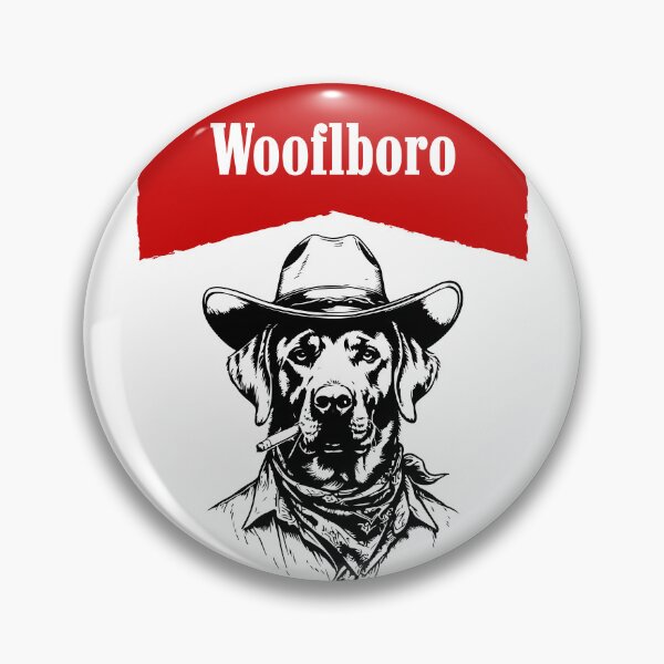 Item preview, Wooflboro Cowboy Dog Ranch Parody  designed and sold by Krmdesign.