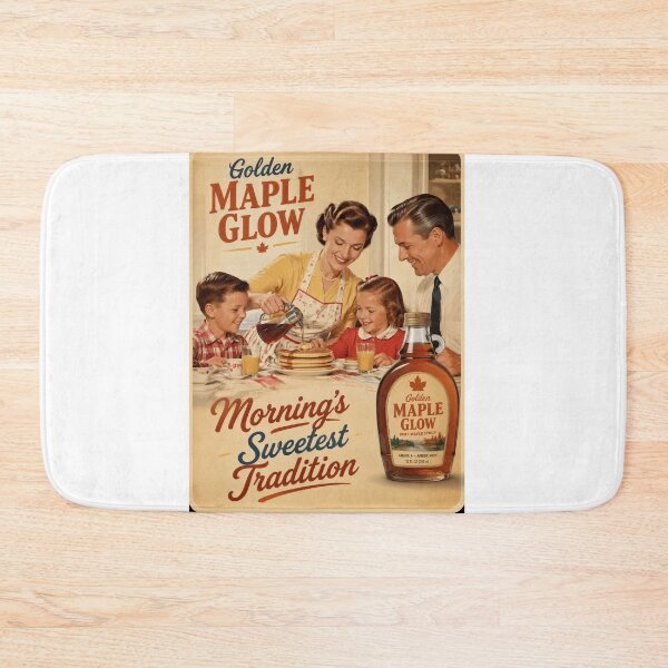 Item preview, Wall Art - Postcard - Golden Maple Glow: Morning’s Sweetest Tradition designed and sold by ForeverPrintsOK.