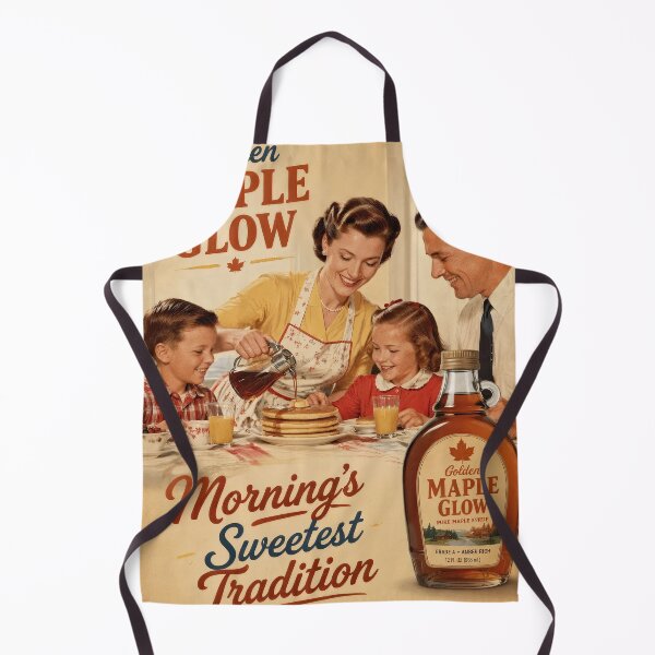 Item preview, Wall Art - Postcard - Golden Maple Glow: Morning’s Sweetest Tradition designed and sold by ForeverPrintsOK.