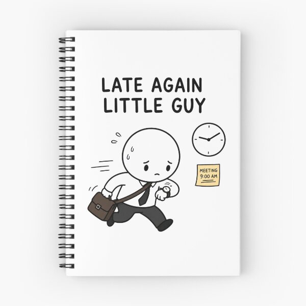 Item preview, Late Again Little Guy designed and sold by INVITOARTE.