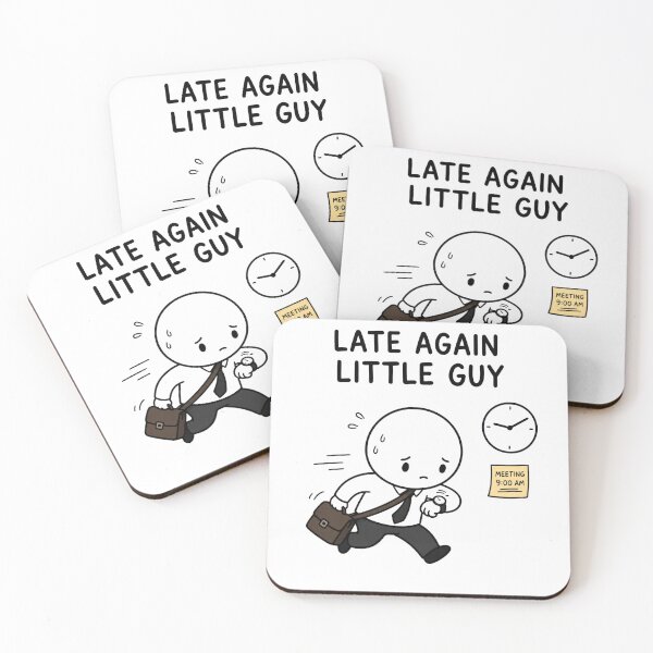 Item preview, Late Again Little Guy designed and sold by INVITOARTE.