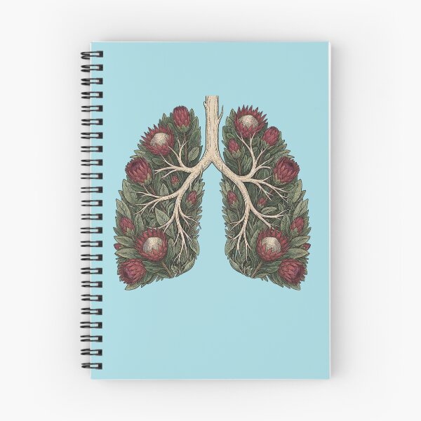 Item preview, Botanical Lungs Protea Flower Respiratory System designed and sold by d247.