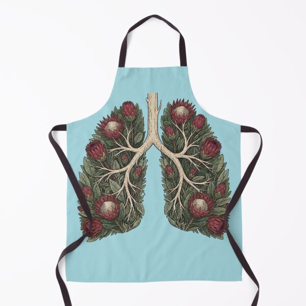 Item preview, Botanical Lungs Protea Flower Respiratory System designed and sold by d247.