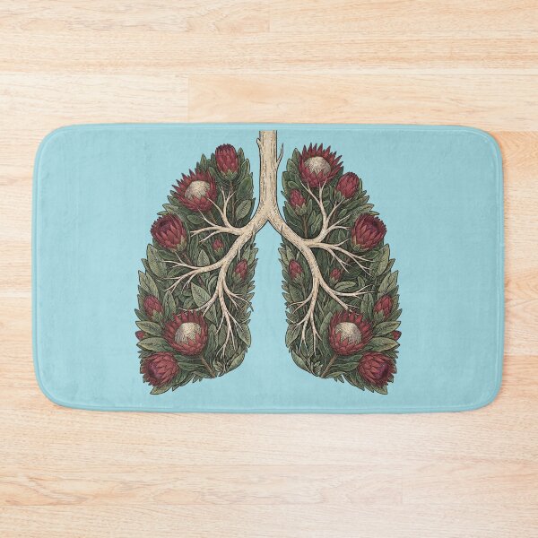Item preview, Botanical Lungs Protea Flower Respiratory System designed and sold by d247.