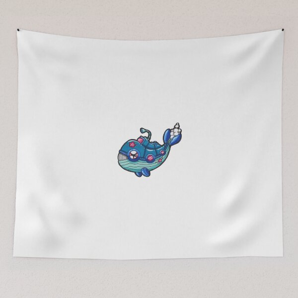 Item preview, Blue Robo Whale designed and sold by babyka776.