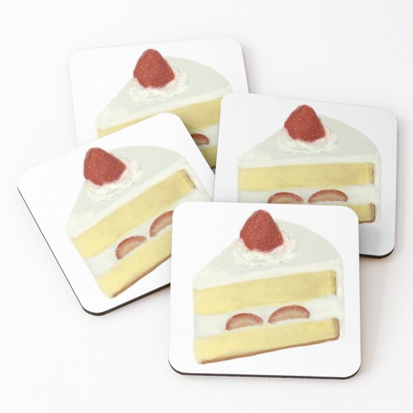 Item preview, Strawberry Shortcake Slice Delight | Sweet Dessert Digital Art designed and sold by BanonoBee.