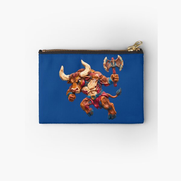 Item preview, Mythical Minotaur Axe Warrior - Stylized Fantasy Beast Art designed and sold by PrimalBeastLab.