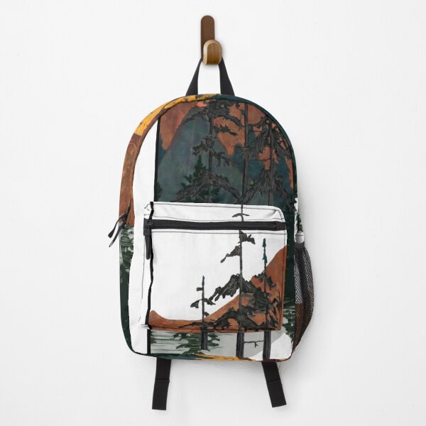 Item preview, Vintage Retro Wilderness Eagle & Mountain Reflection designed and sold by Shopeon Designs.