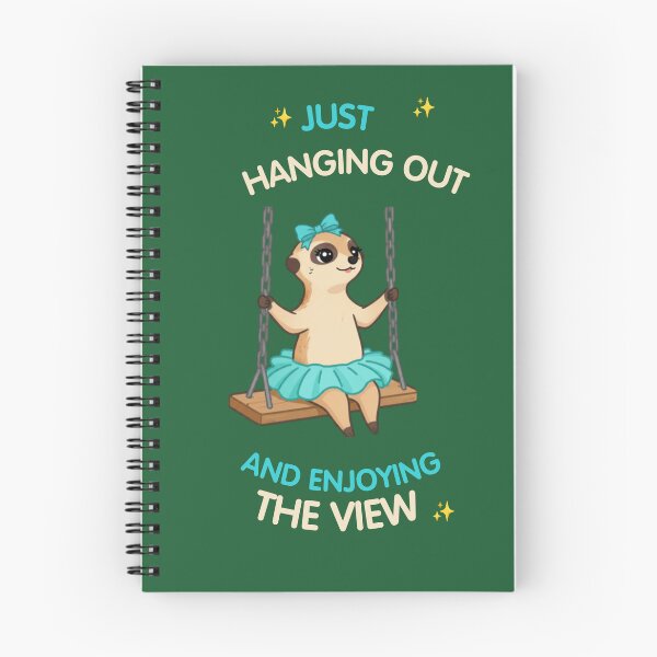 Item preview, Just Hanging Out and Enjoying the View – Cute Meerkat Swing Design  Opis: designed and sold by BCapybara.