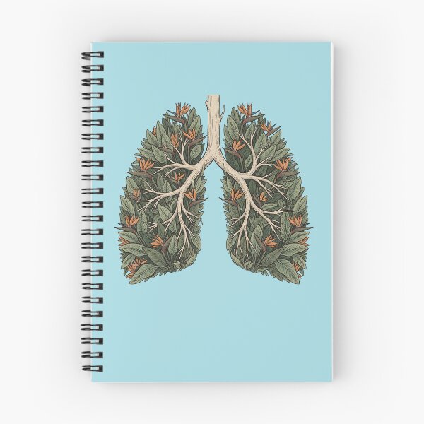 Item preview, Botanical Lungs Nature Breathing Clean Air Design designed and sold by d247.