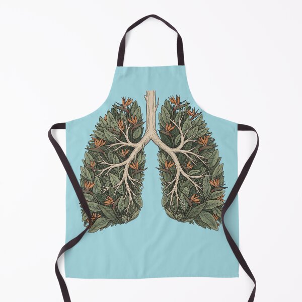 Item preview, Botanical Lungs Nature Breathing Clean Air Design designed and sold by d247.
