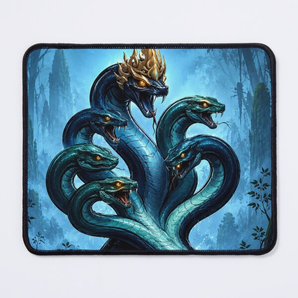Item preview, Crowned Hydra designed and sold by Candlelit Catastrophes.