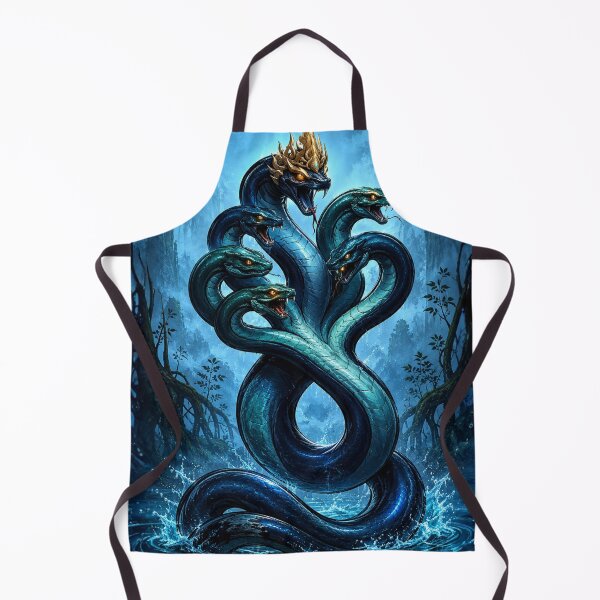 Item preview, Crowned Hydra designed and sold by Candlelit Catastrophes.