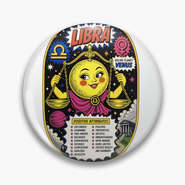 Item preview, Pop Art of the Cosmos - Libra designed and sold by Cosmocharis.