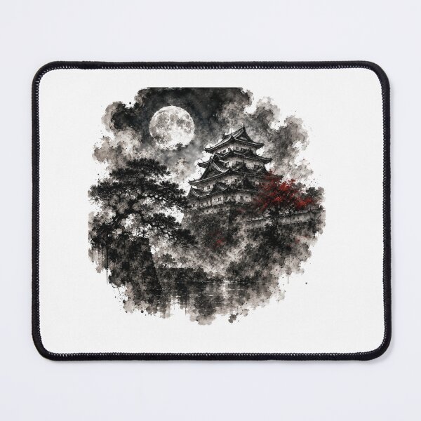 Item preview, NAGOYA CASTLE UNDER THE MOON - Guardian of Owari designed and sold by KOSHIN-NO-KAZE.