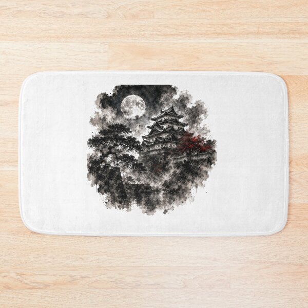 Item preview, NAGOYA CASTLE UNDER THE MOON - Guardian of Owari designed and sold by KOSHIN-NO-KAZE.
