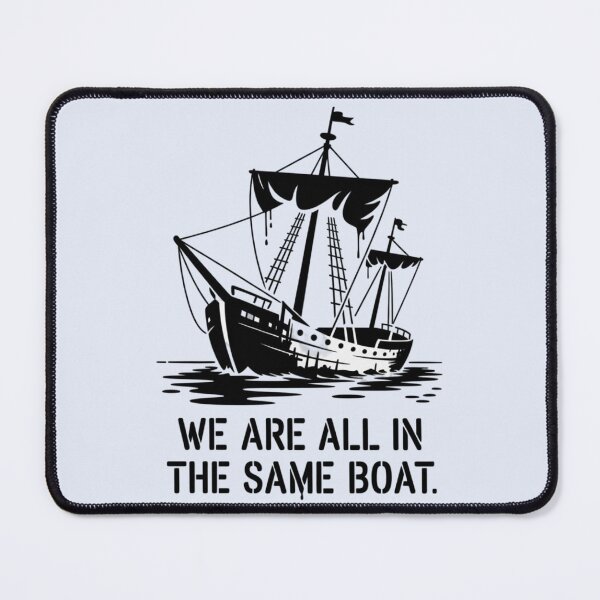 Item preview, Banksy - We are all in the same boat designed and sold by 123ks.