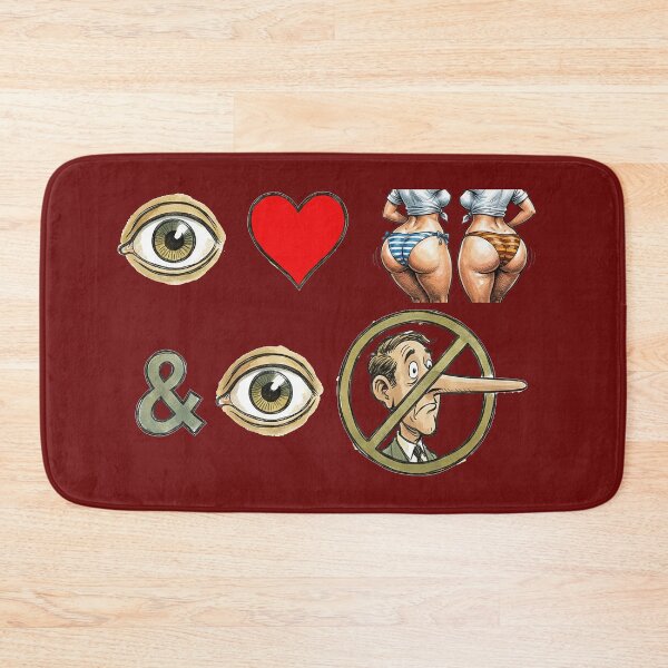 Item preview, Eye Love Big Butts & I Cannot Lie designed and sold by graficsfx.