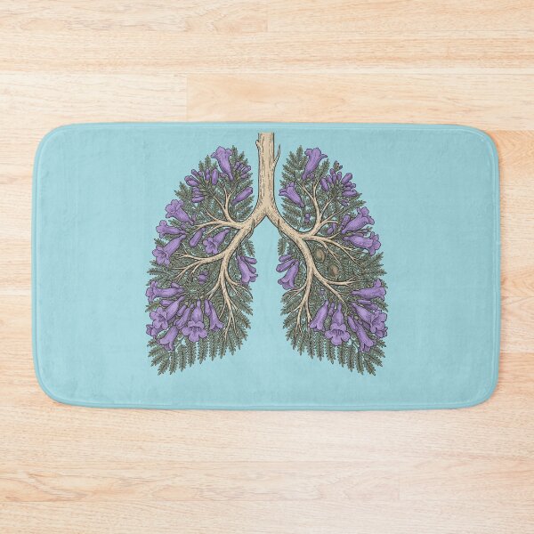 Item preview, Floral Lungs Botanical Jacaranda Flower Art designed and sold by d247.