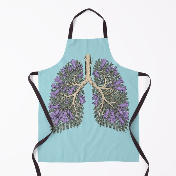 Item preview, Floral Lungs Botanical Jacaranda Flower Art designed and sold by d247.