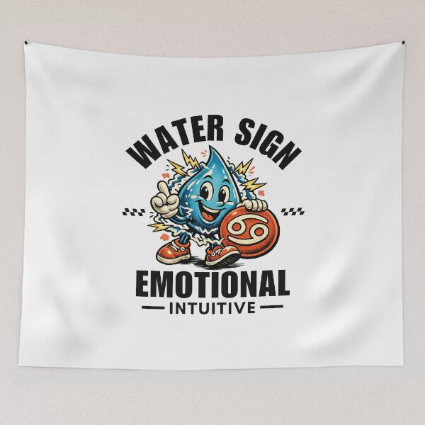 Item preview, Water sign emotional intuitive designed and sold by Peerless-Prime.