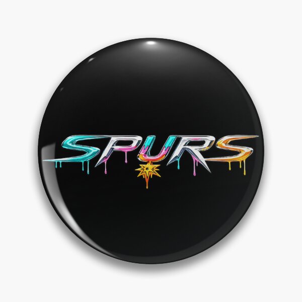 Item preview, San Antonio Basketball Spurs Liquid Chrome Drip Neon Y2K Metallic Font designed and sold by NgumohaLanke.