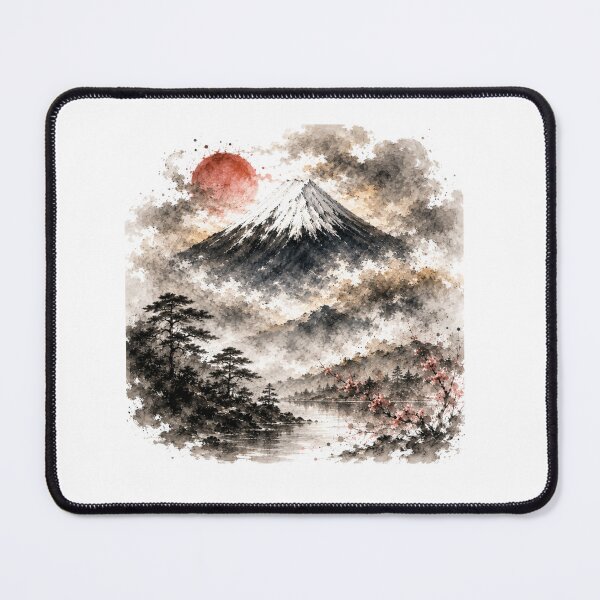 Item preview, MOUNT FUJI AT SUNRISE - Dawn of Japan designed and sold by KOSHIN-NO-KAZE.
