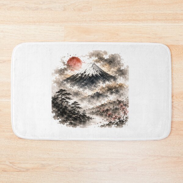 Item preview, MOUNT FUJI AT SUNRISE - Dawn of Japan designed and sold by KOSHIN-NO-KAZE.